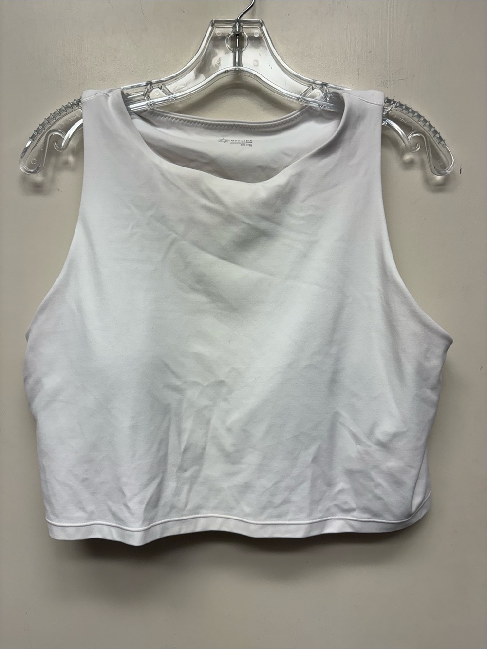 Offline by aerie White Sleeveless Crop Tank